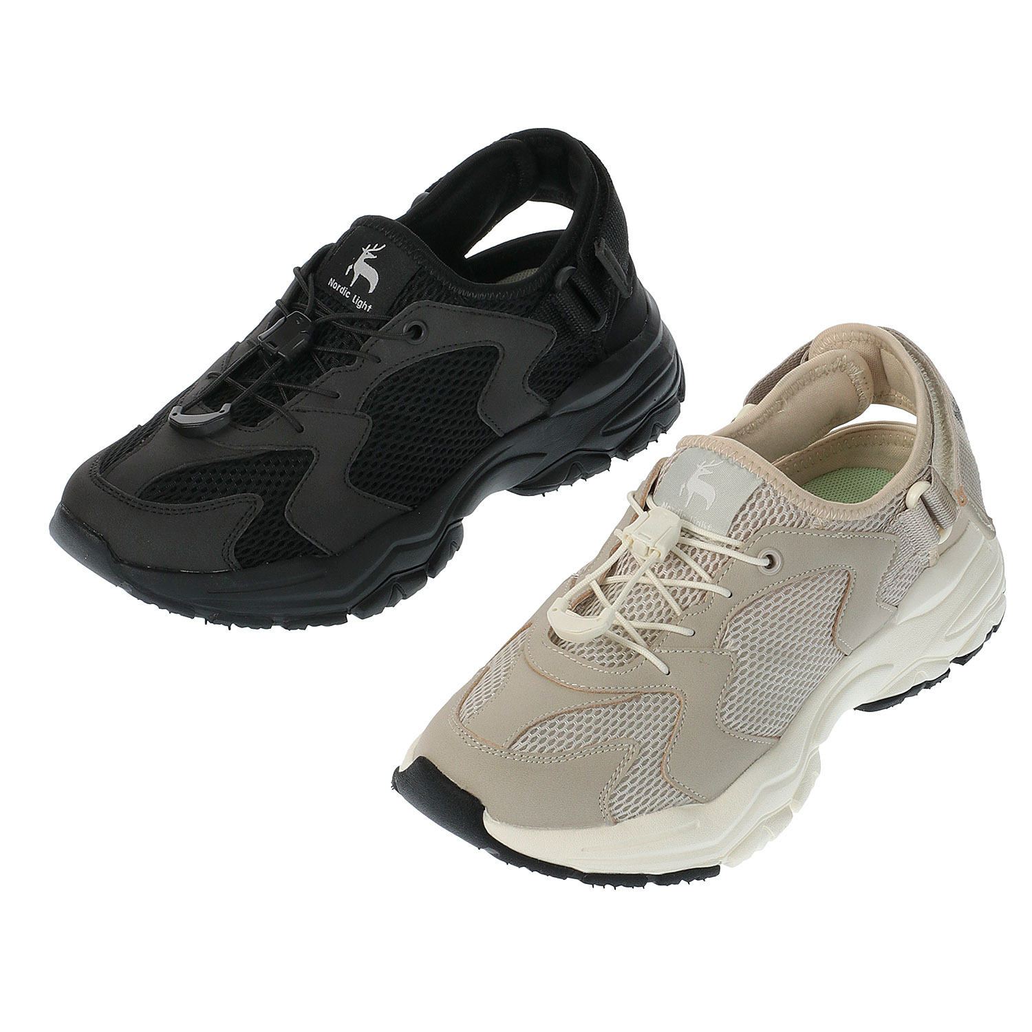 Nordic Light バックストラップ スニーカーサンダル 0127