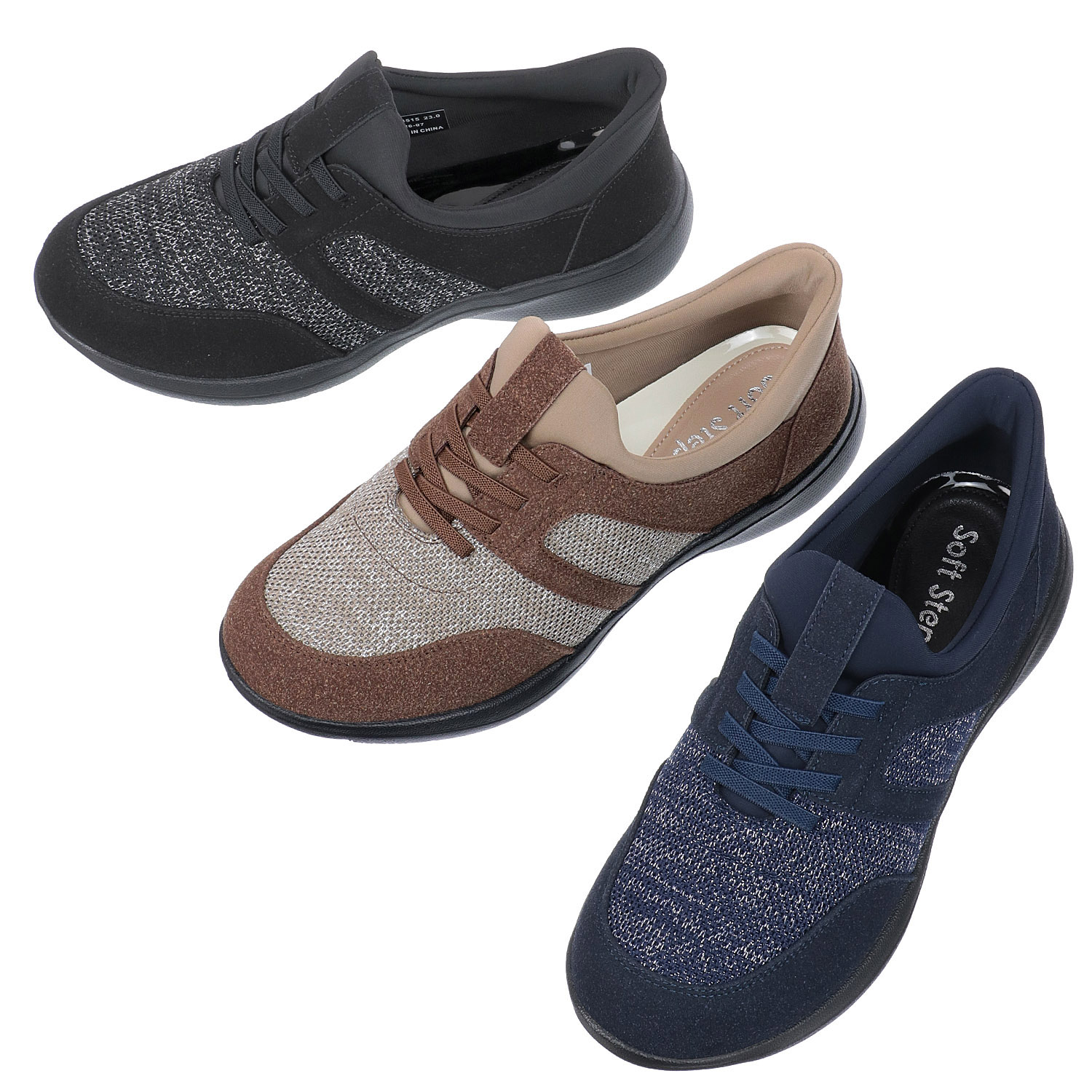 SOFT STEP クイックフィットスニーカー SSP3515