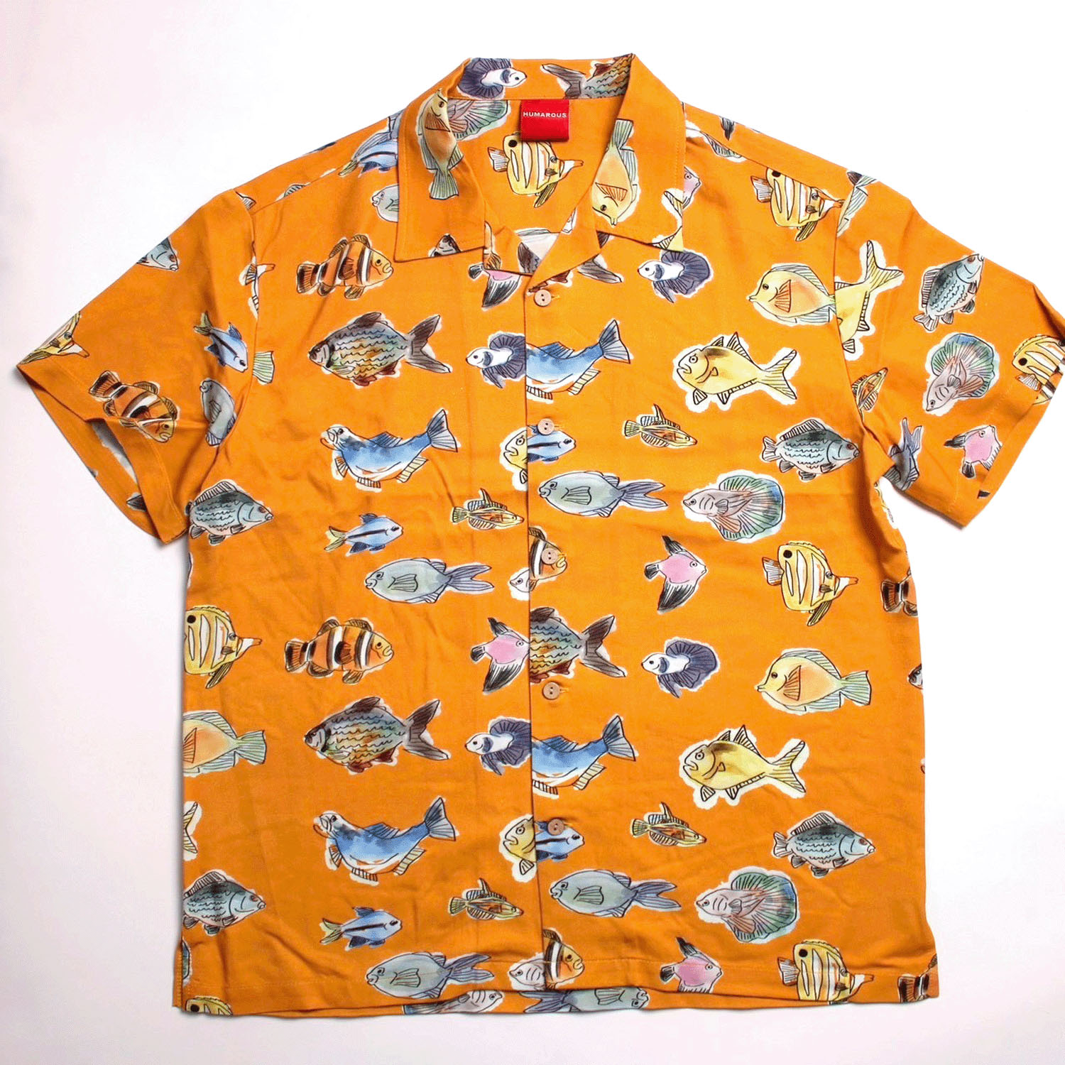 【12／17まで予約受付中】HUMAROUS FISHES Aloha shirt