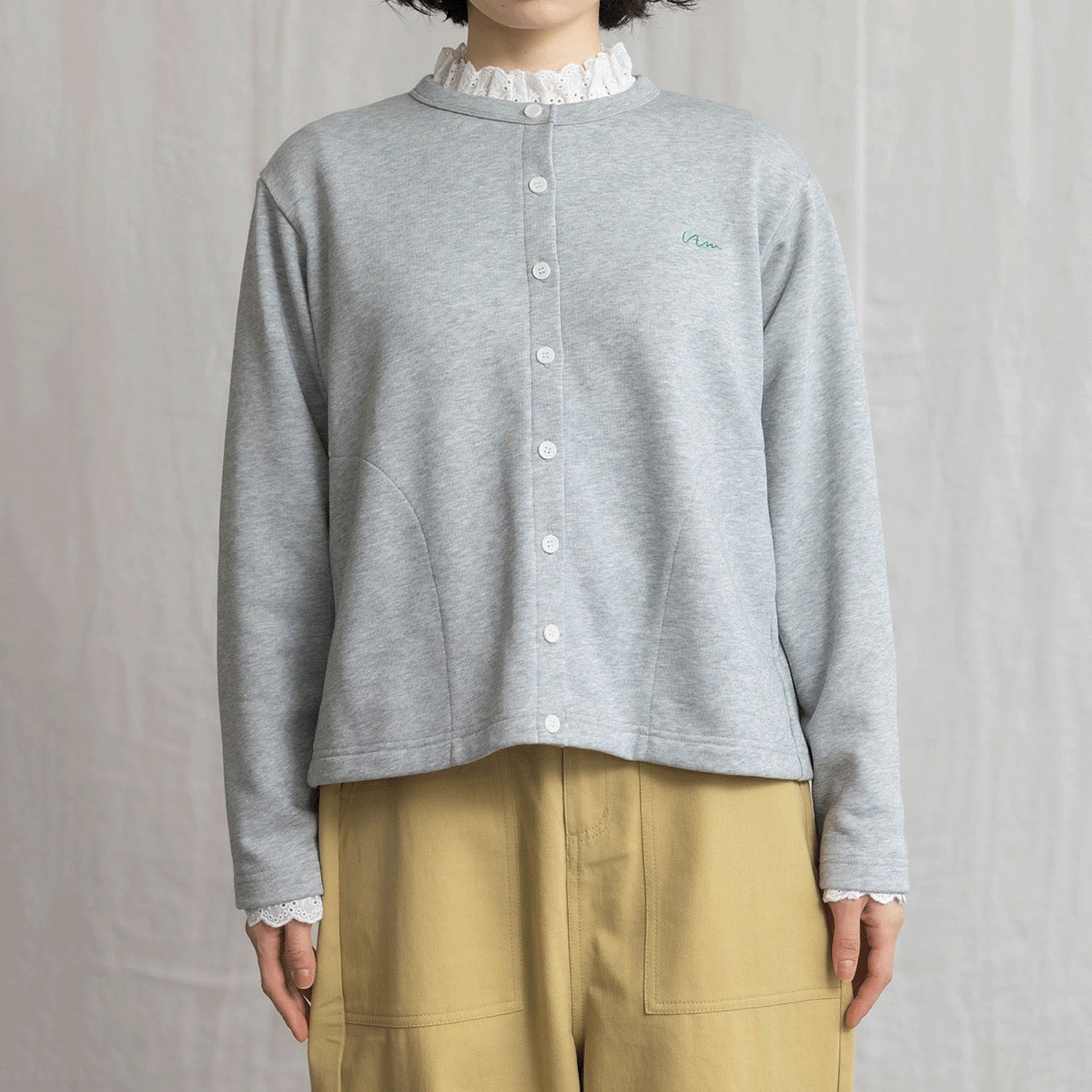 VAMU 裏毛カーデブルゾン