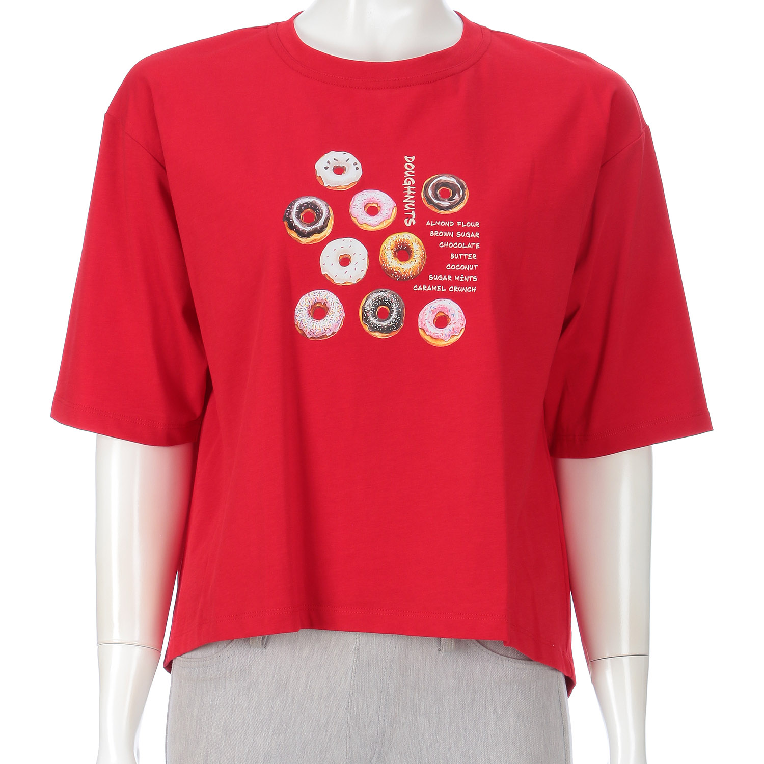 ドーナツフォトプリントTシャツ