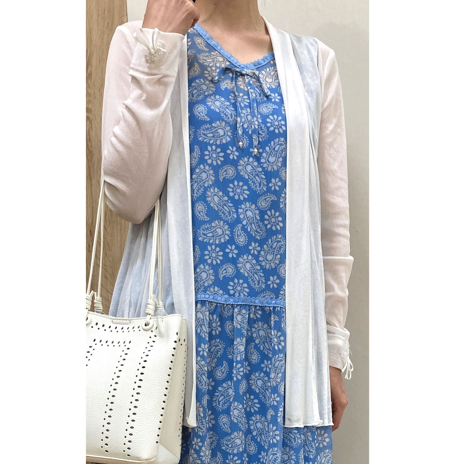 【LIVE ARCHIVE】Super Beauty ビーズ×スパンコール×刺繍入りパワーネット素材カーディガン