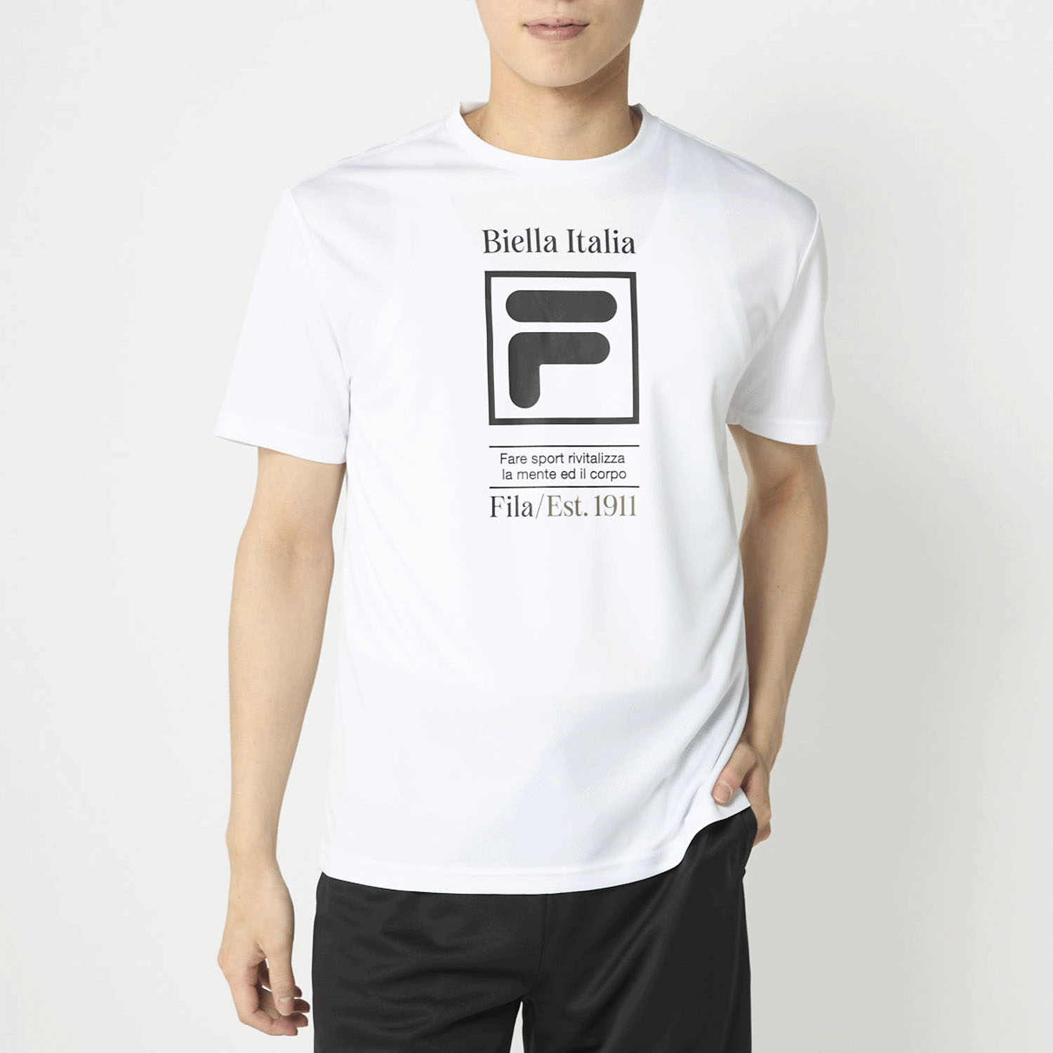 FILA メンズ 半袖Tシャツ