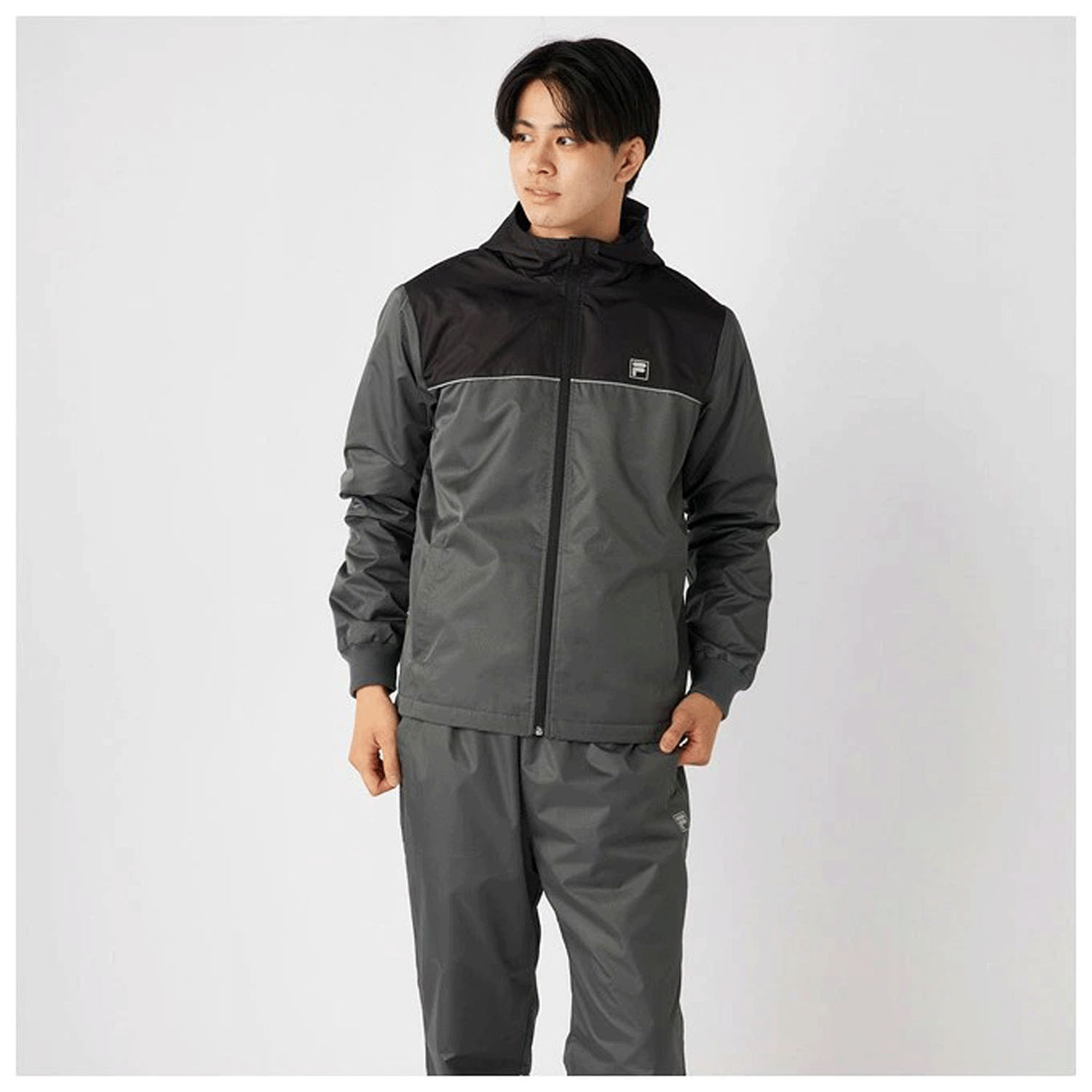 FILA（フィラ） ライトリップフリースジャケット メンズ