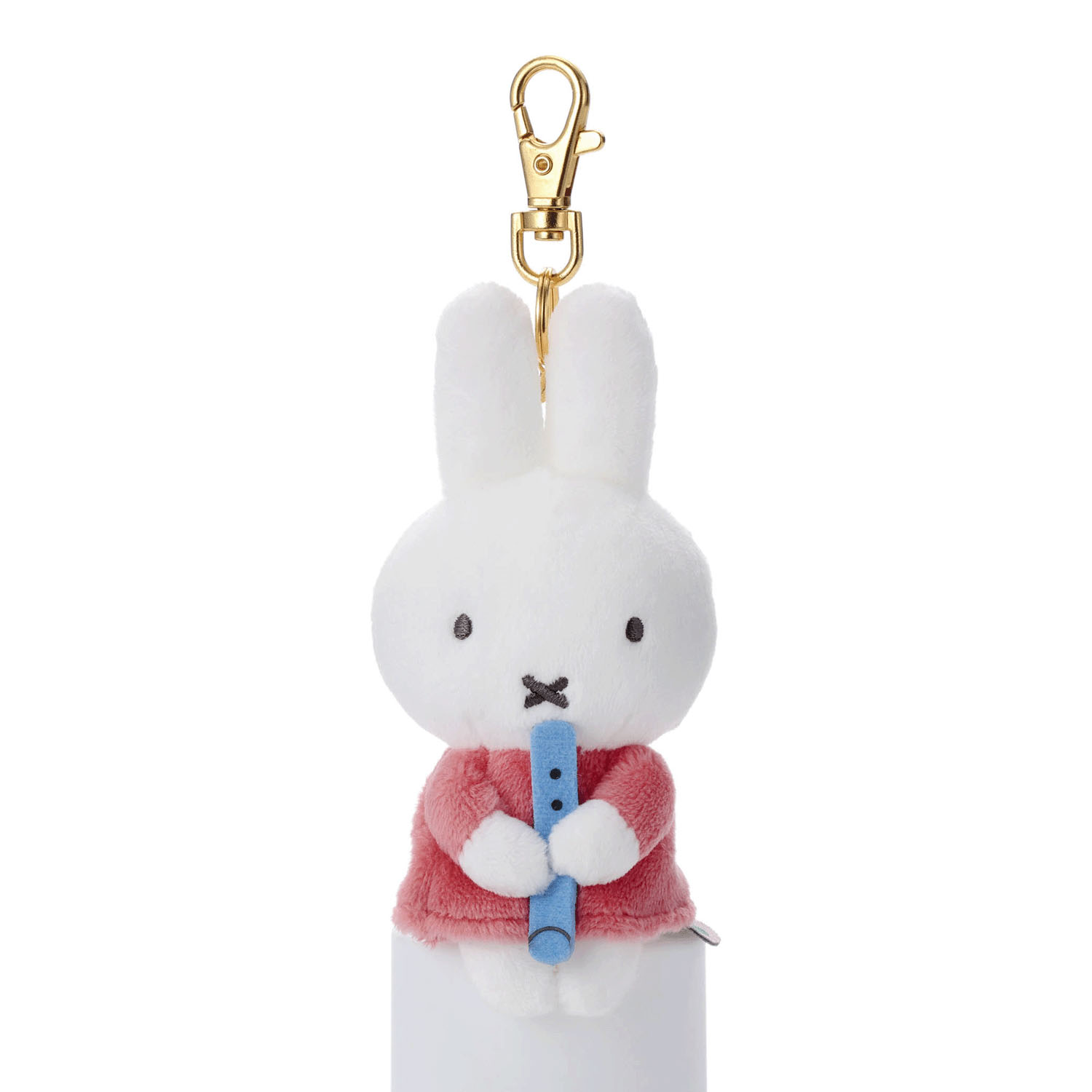 MIFFY＆MUSIC ちょっこりさん キーチャームマスコット ミッフィー（青い笛）
