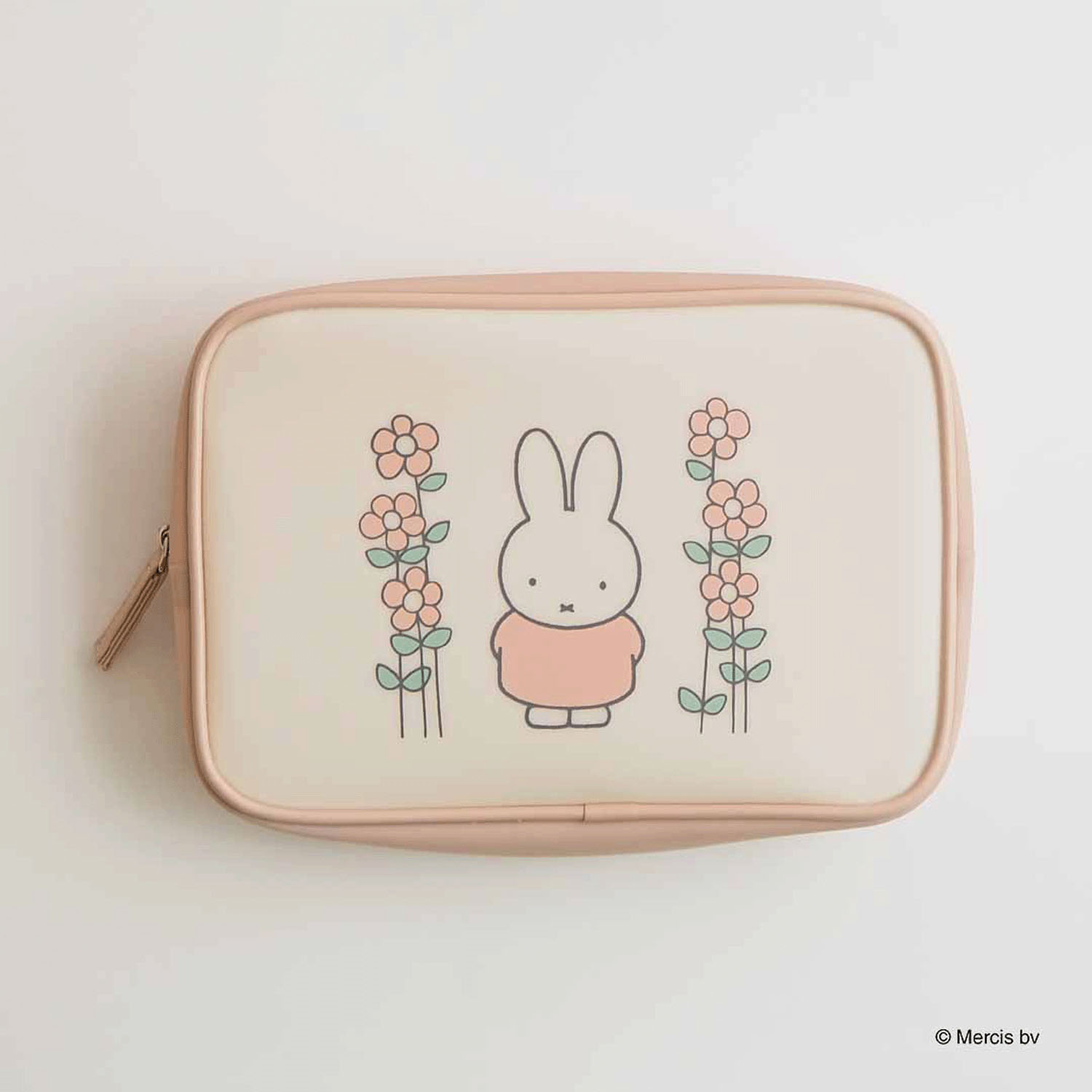 ミッフィー MIFFY MILKY PVC スクエアポーチ ピンク
