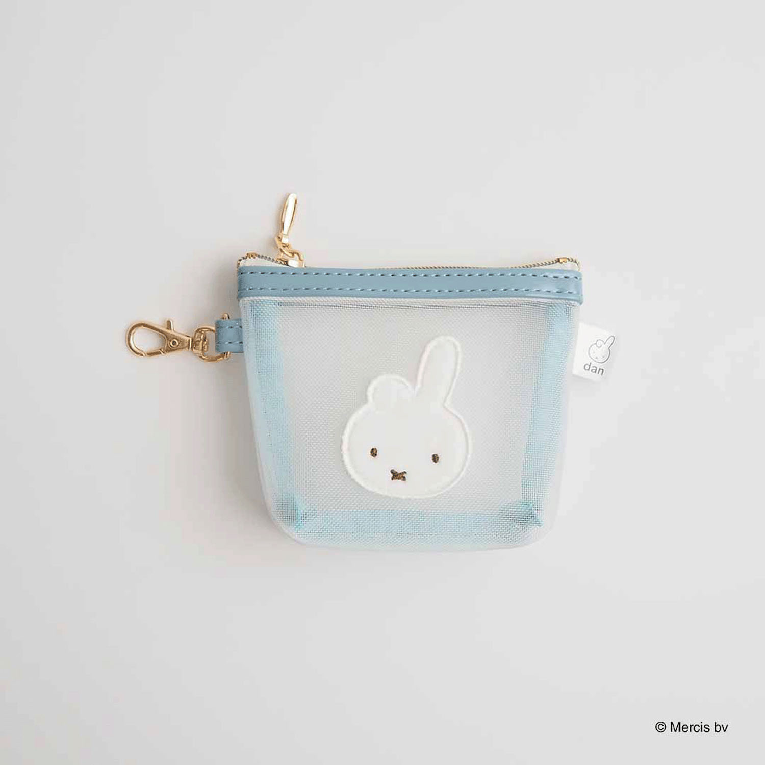 ミッフィー BRUNA MESH EMBROIDERY マイクロミニ台形ポーチ ダーン