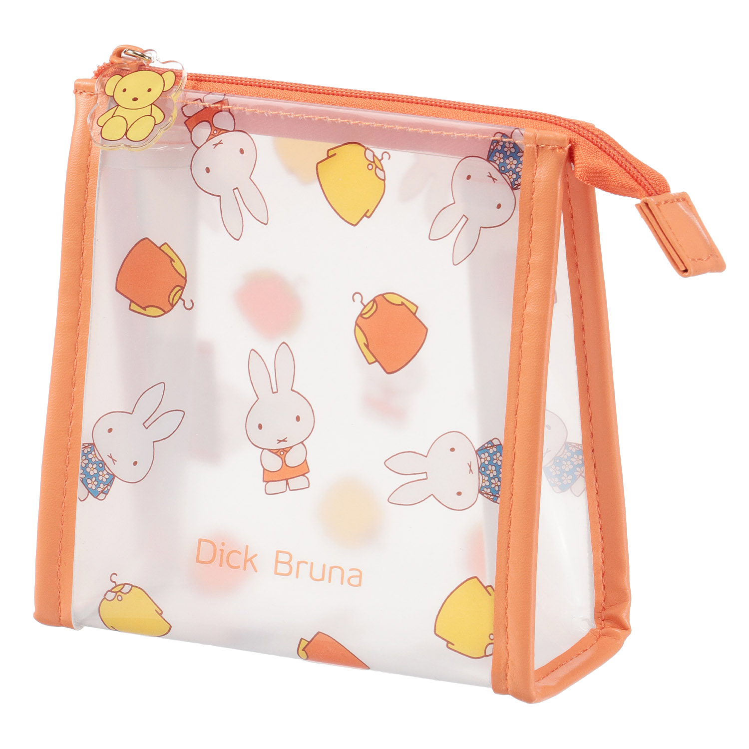 ミッフィー クリアポーチ オレンジ My Favorite Dress Miffy