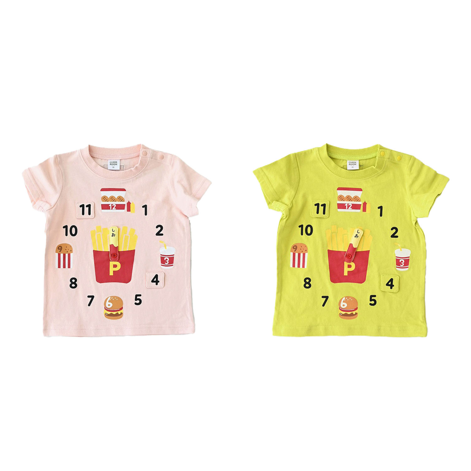 ポテトの時計Tシャツ