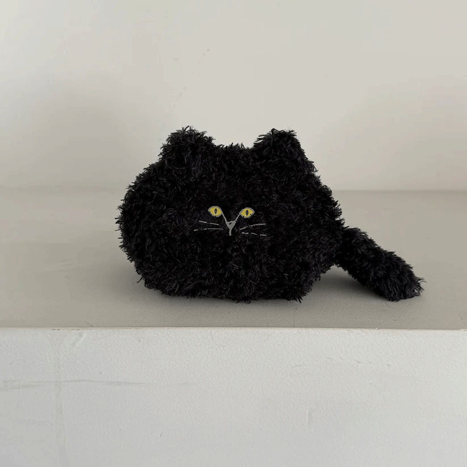 チャミー フェイスポーチ ブラックキャット
