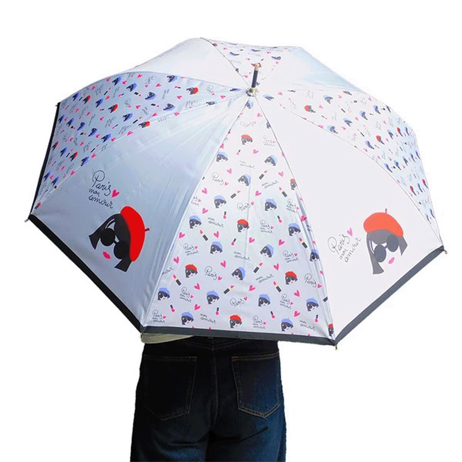 女の子柄晴雨兼用長傘