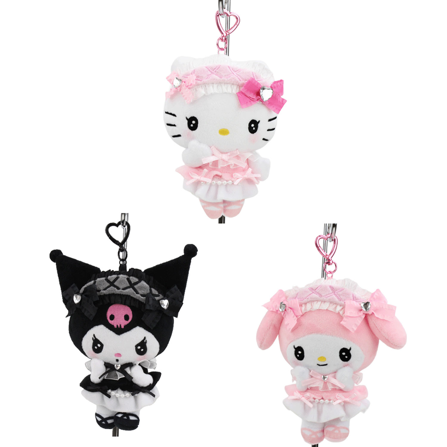 サンリオキャラクターズ ぬいぐるみマスコットポーチ