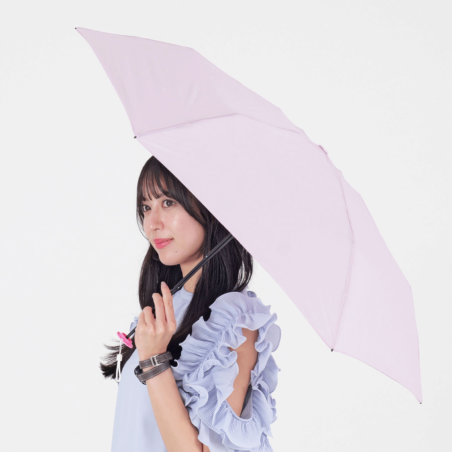 【nifty colors】 ポケラ リップストップ6段ミニ（晴雨兼用）