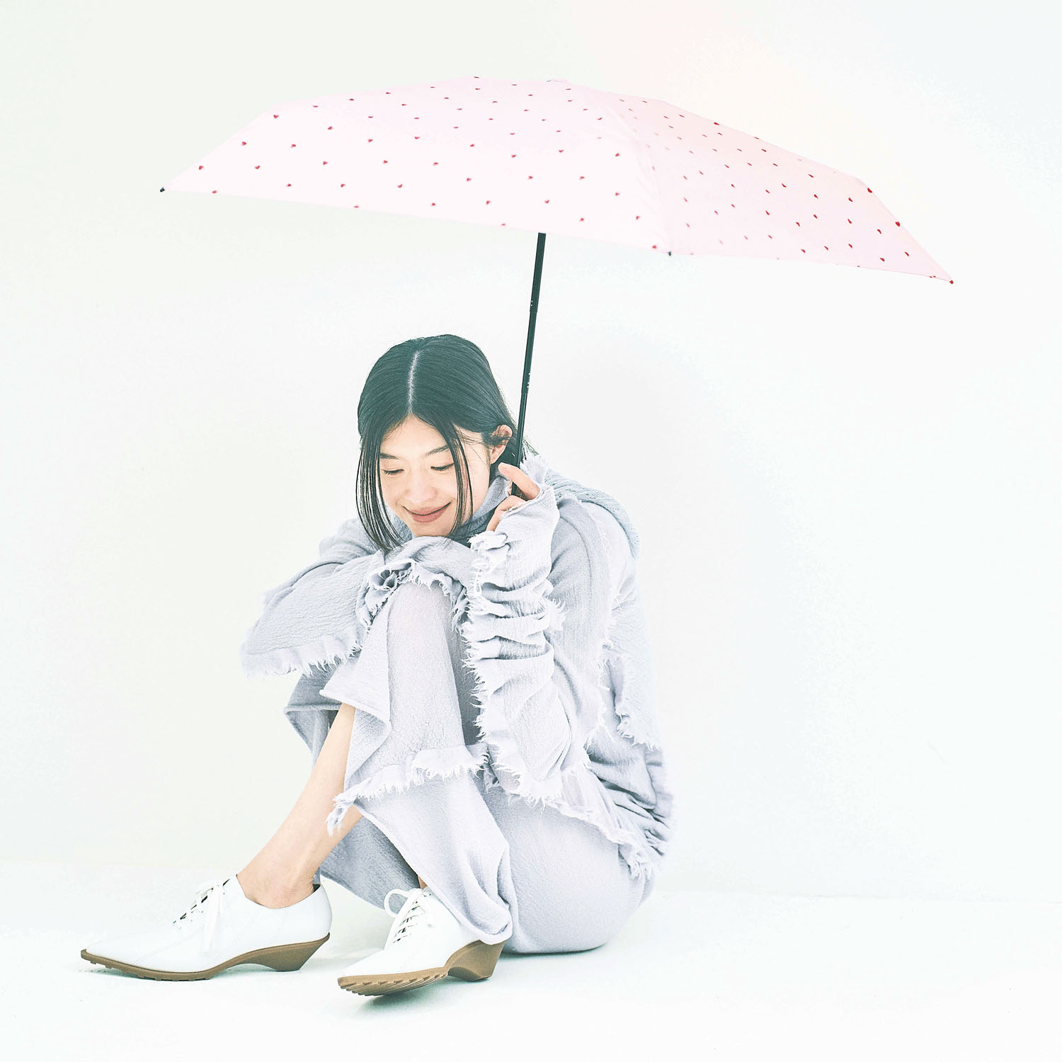 【because】リトルユーパターンニュアンスミニ傘