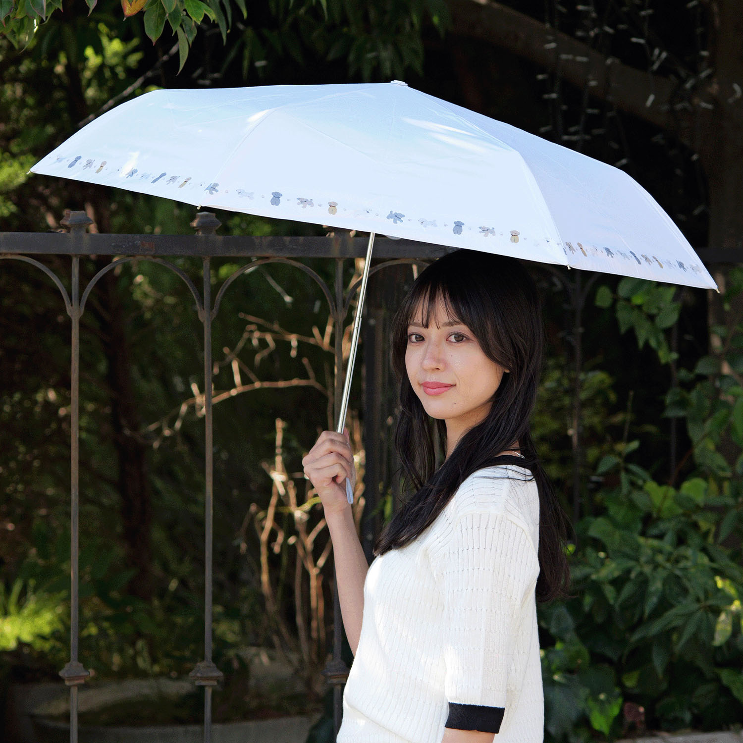 晴雨兼用 子犬ミニ55cmミニ傘