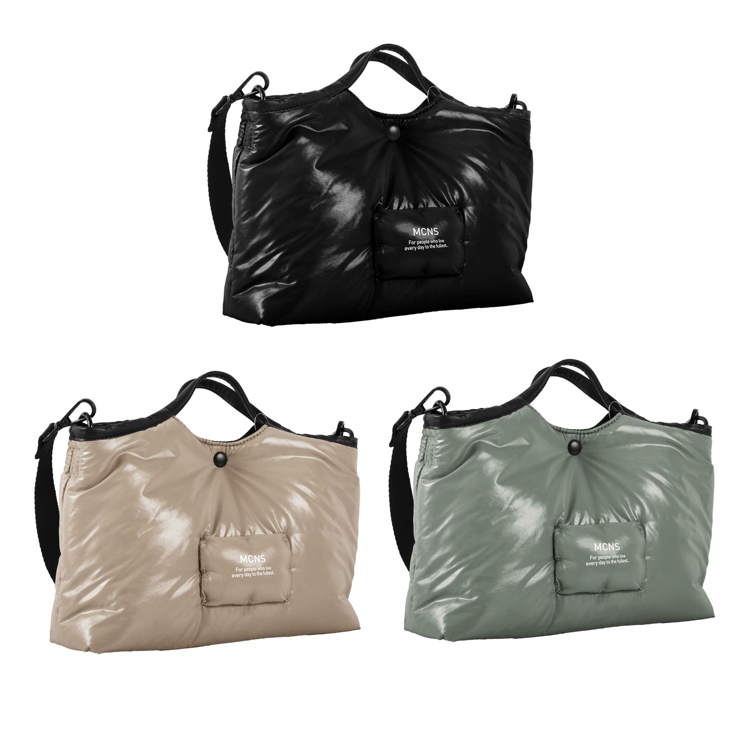 MACARONIC STYLE ボンディング2WAYバッグ