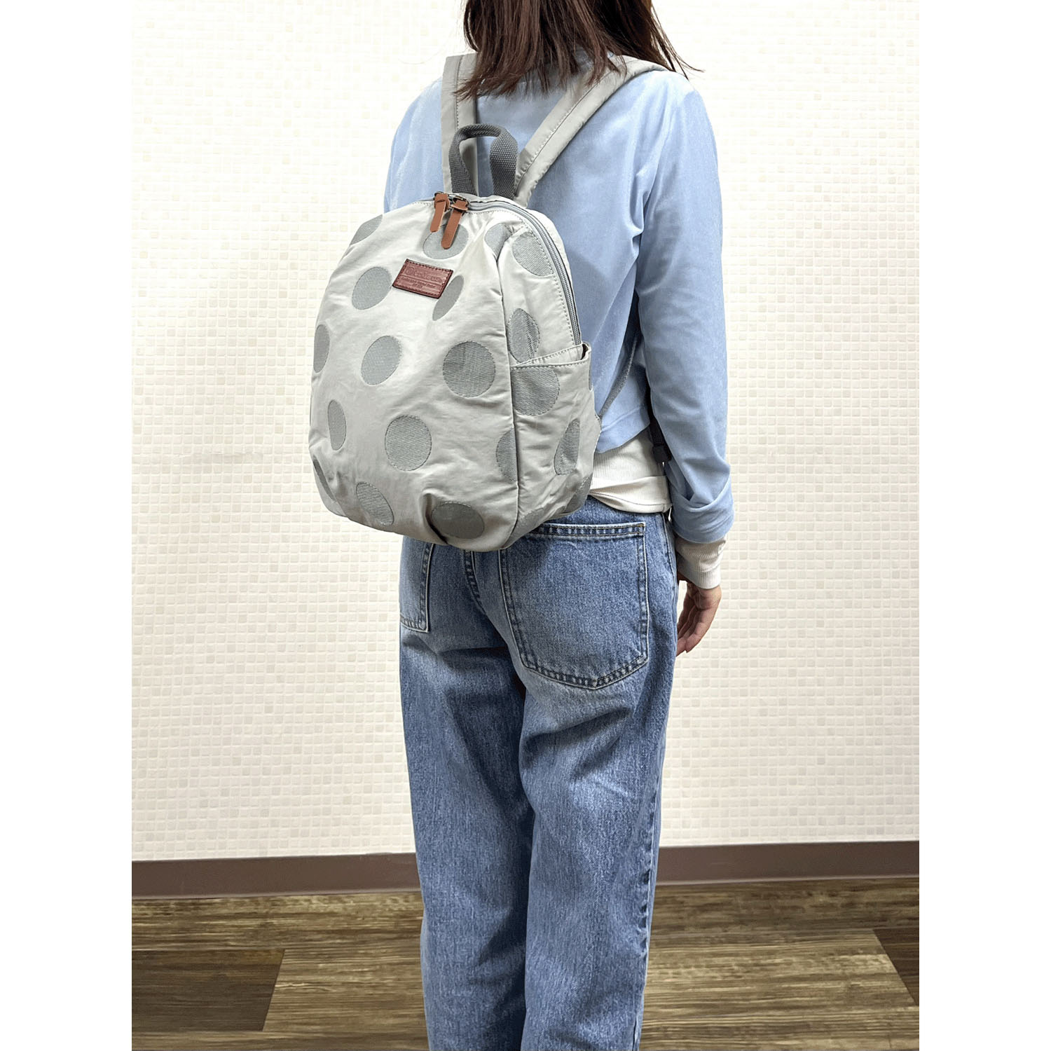 toleur ドット刺繍リュックサック