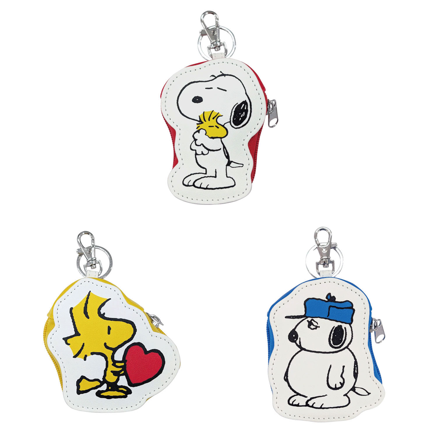 PEANUTS  ダイカットコインケースキーホルダー