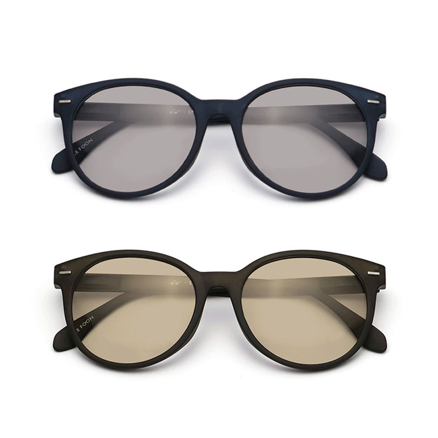 【LE FOON】3WAY Cat Eye 調光＋偏光サングラス