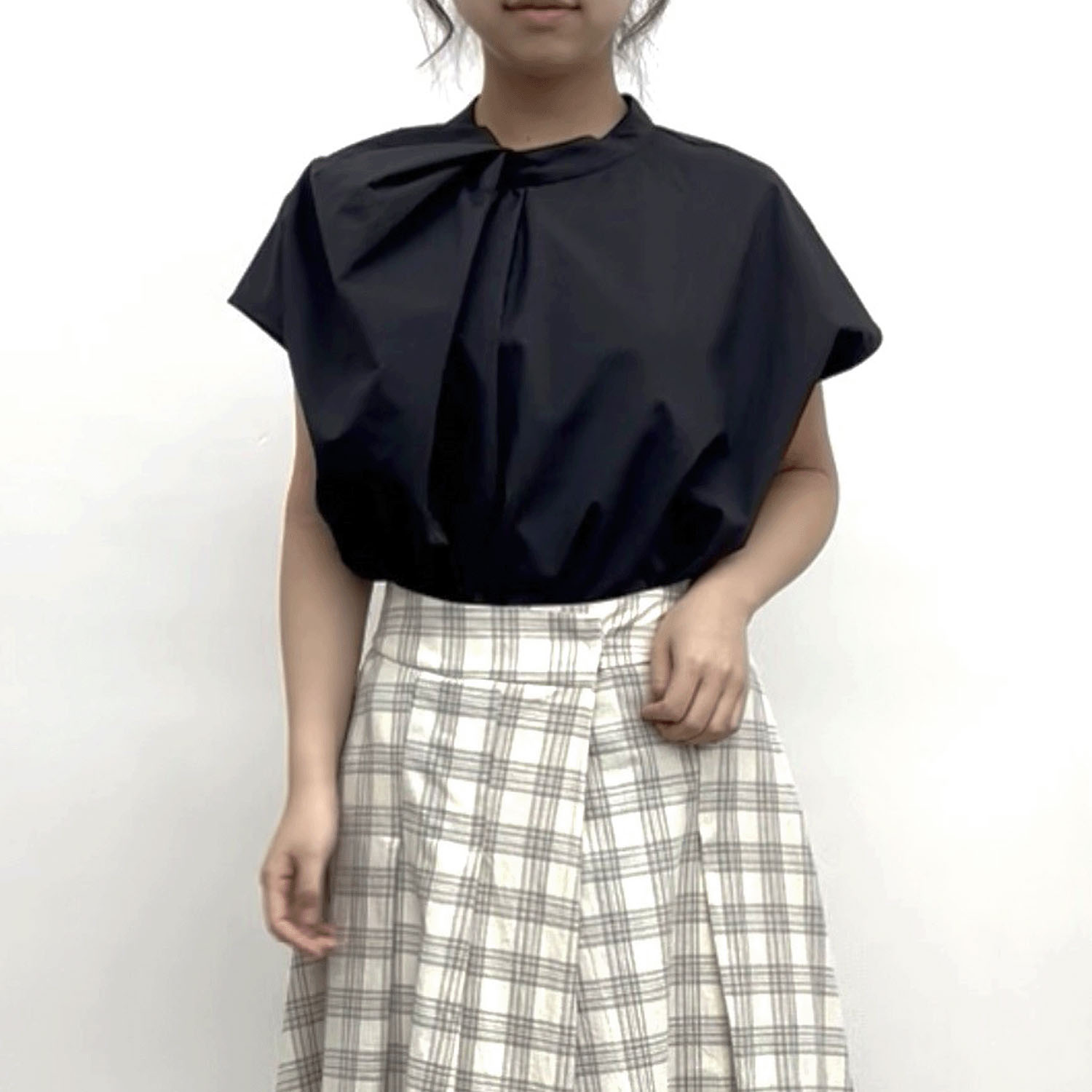 cloche アシンメトリープルオーバー