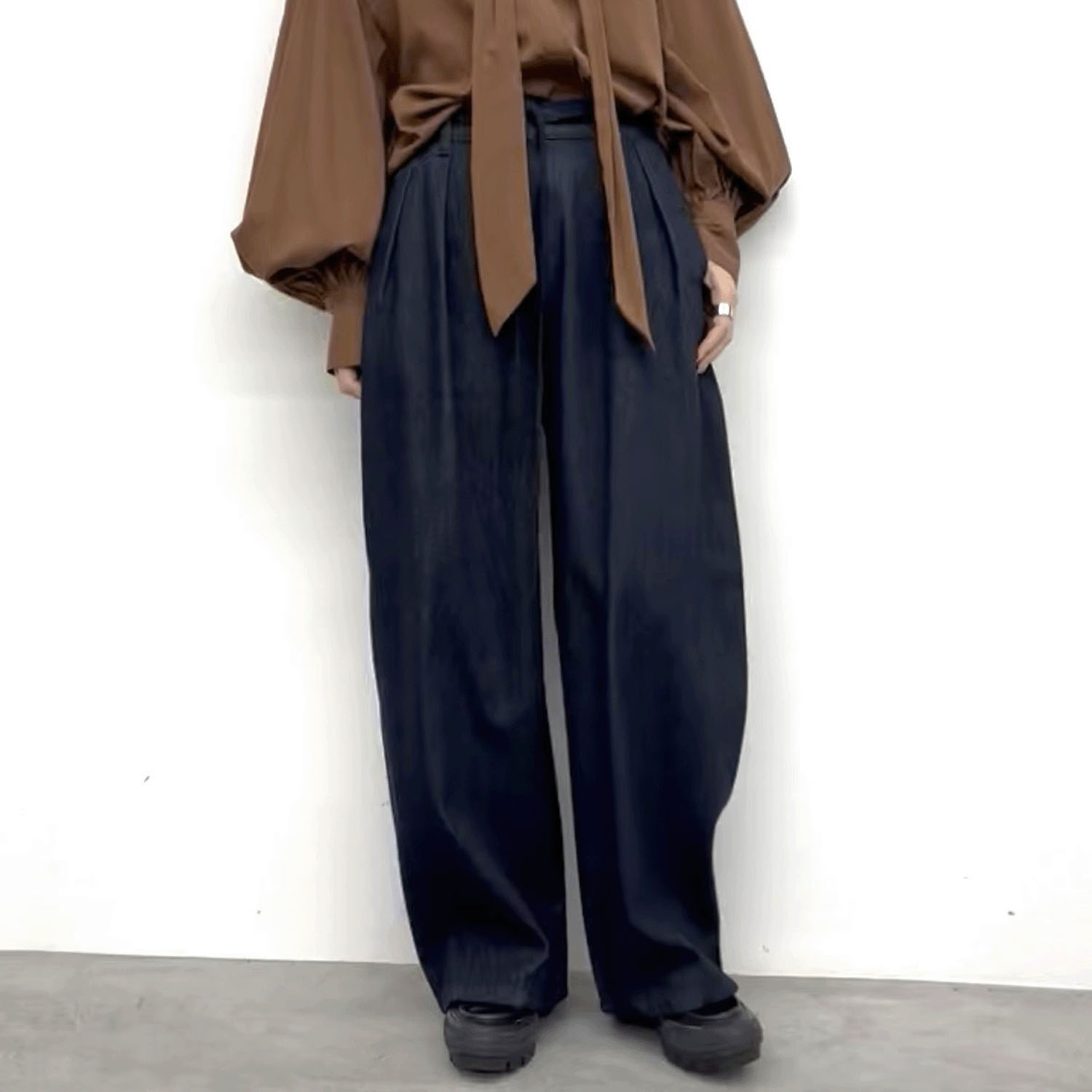 cloche カーブデニムパンツ
