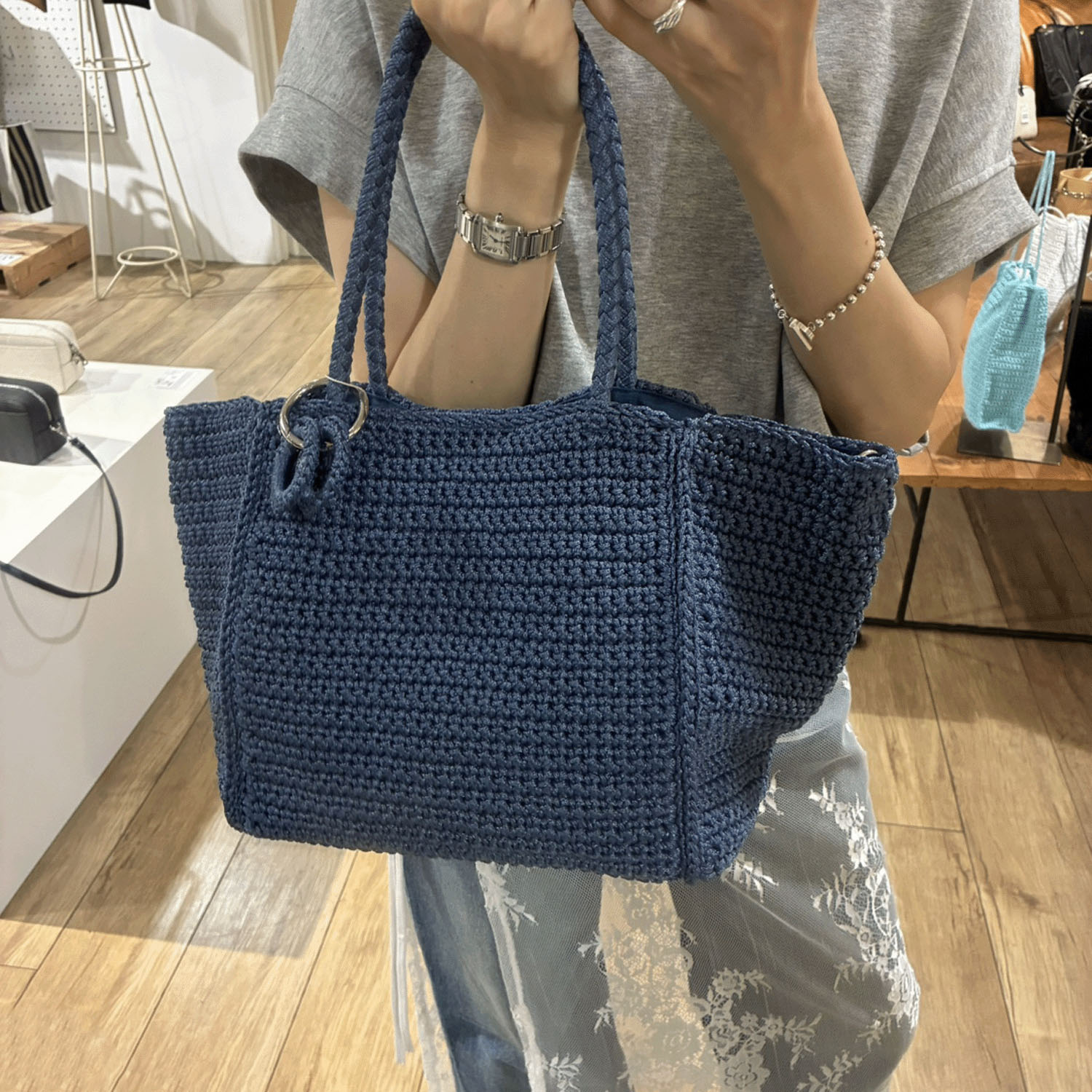cachecache ベーシッククロッシェトート