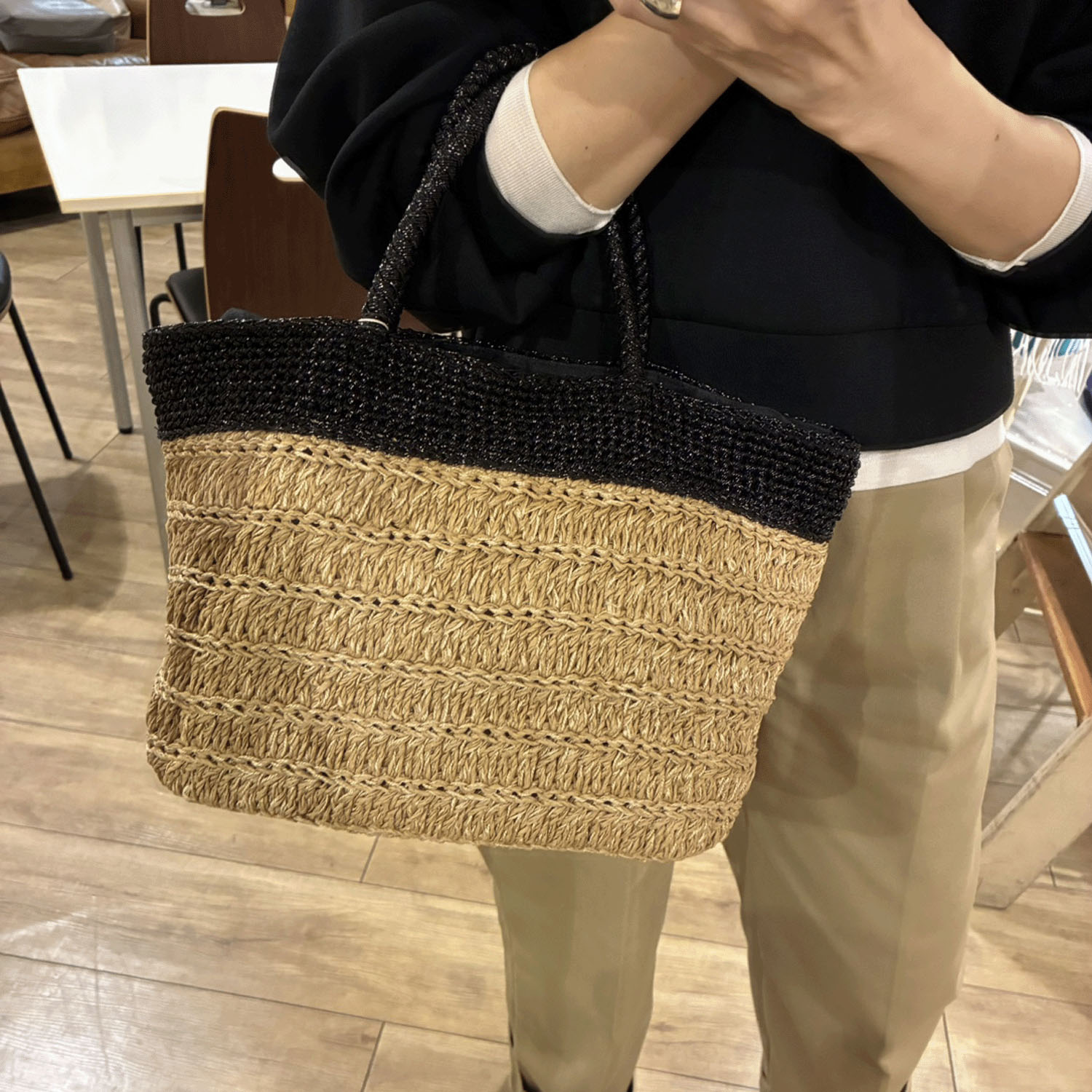 【InstaLive】cachecache 配色クロシェトート