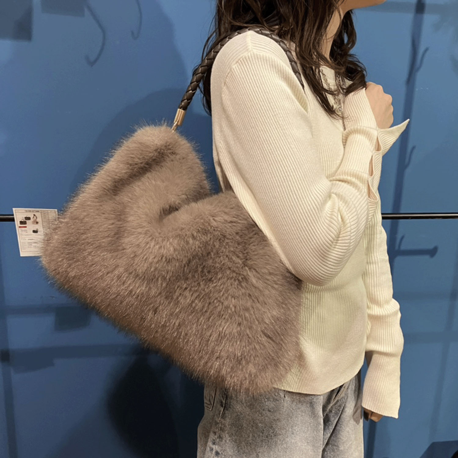 cachecache  メッシュワンハンドルエコファートート