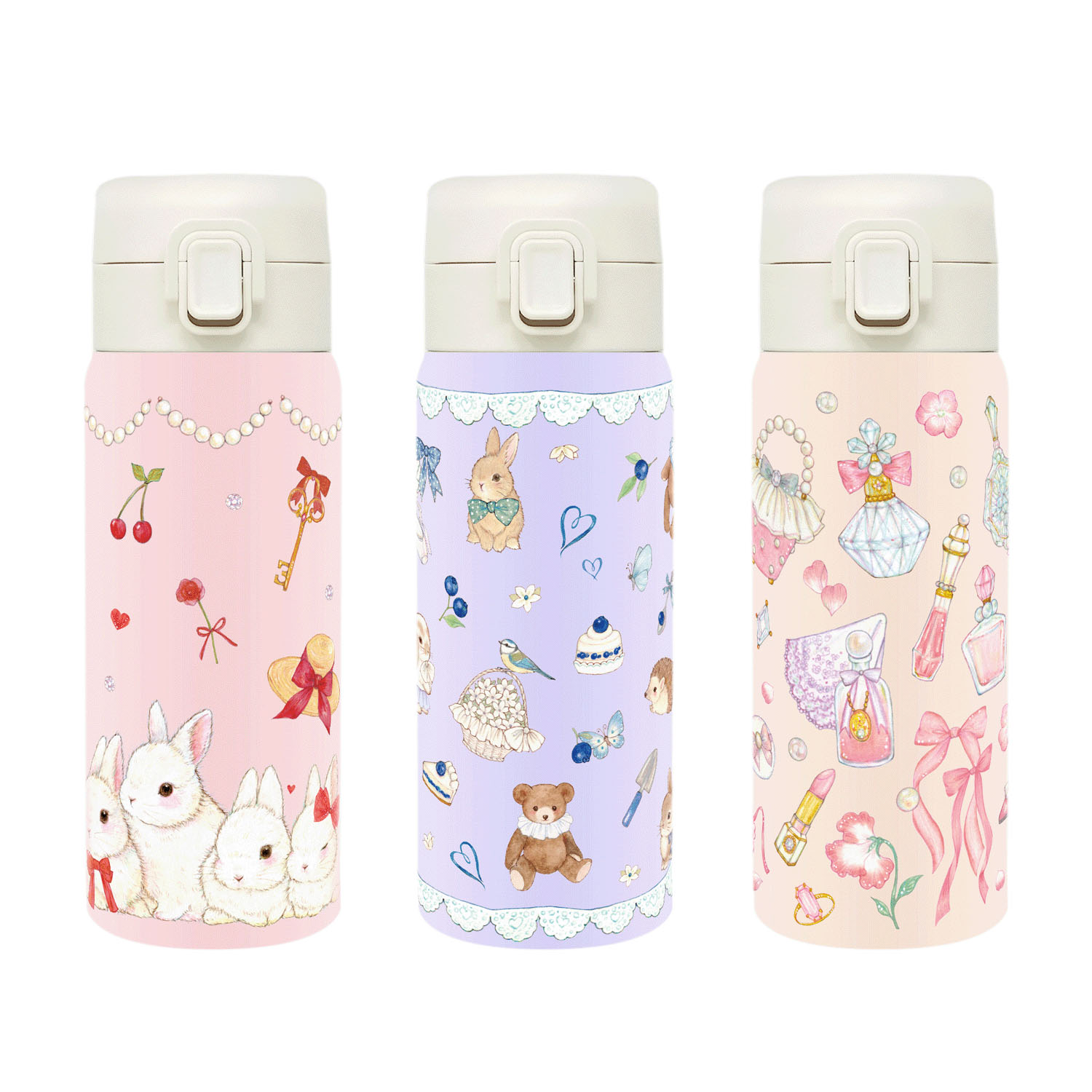 たけいみき ステンレスワンプッシュボトル350ml