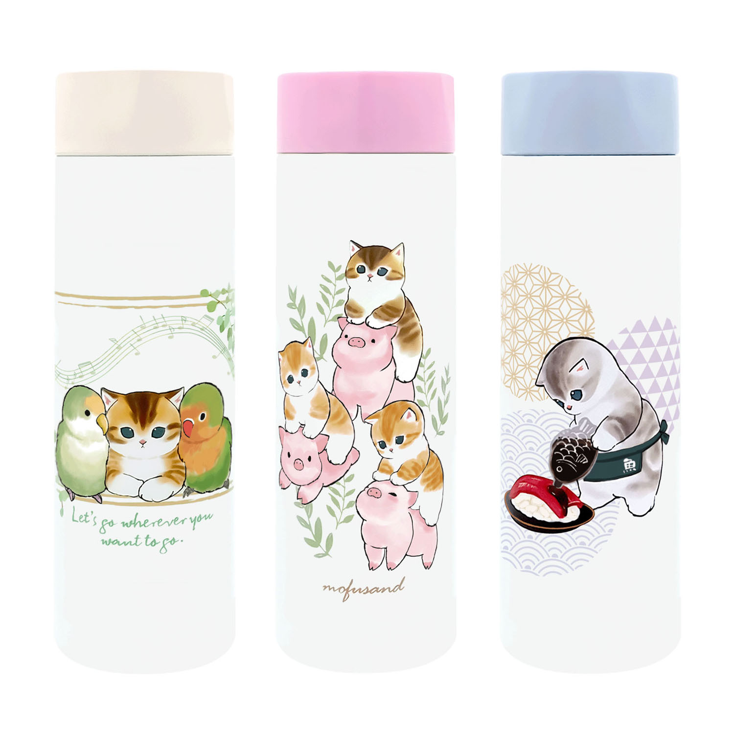 mofusand（モフサンド） ポケミニ まほうびんボトル 150ml