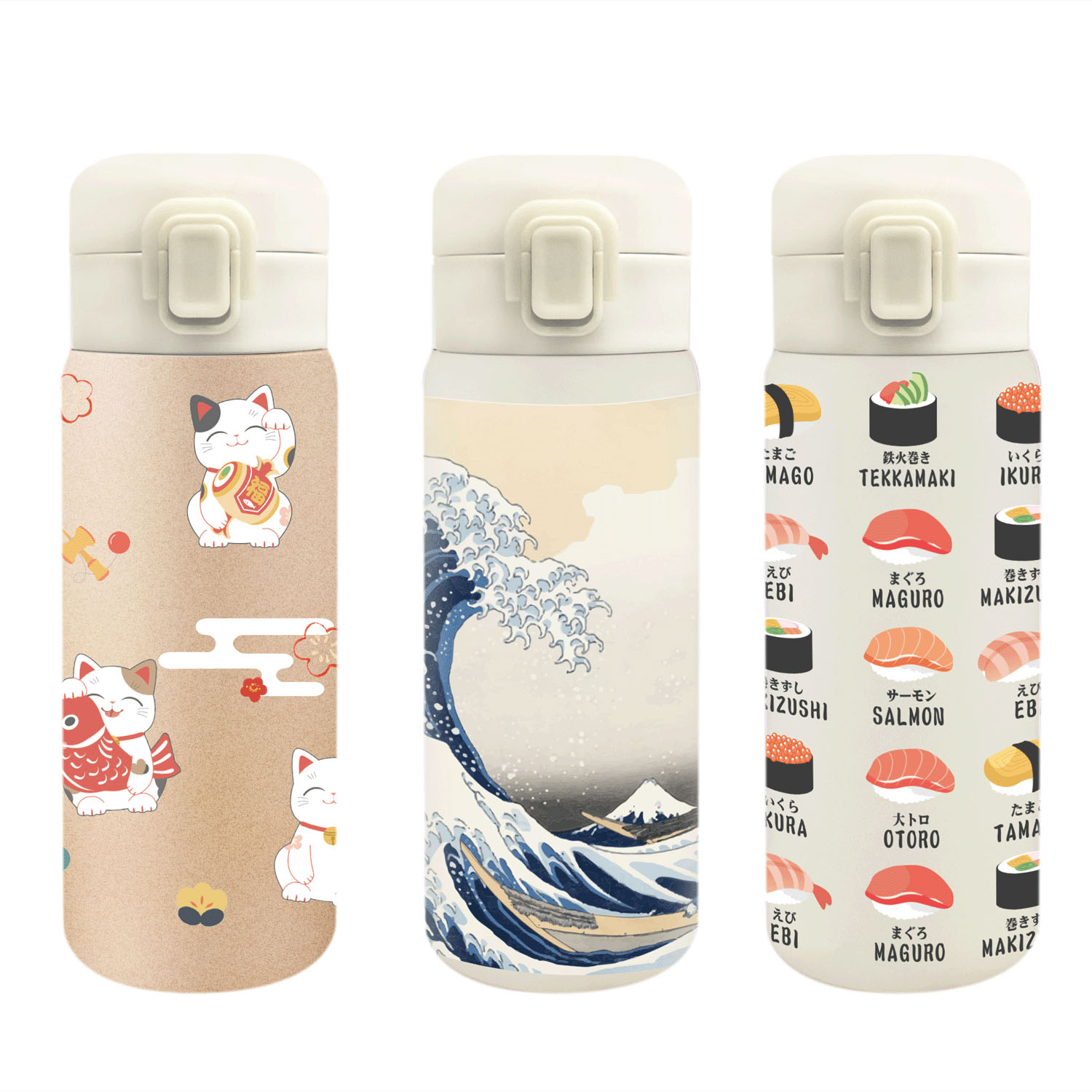 和宝堂 ステンレスワンプッシュボトル 350ml