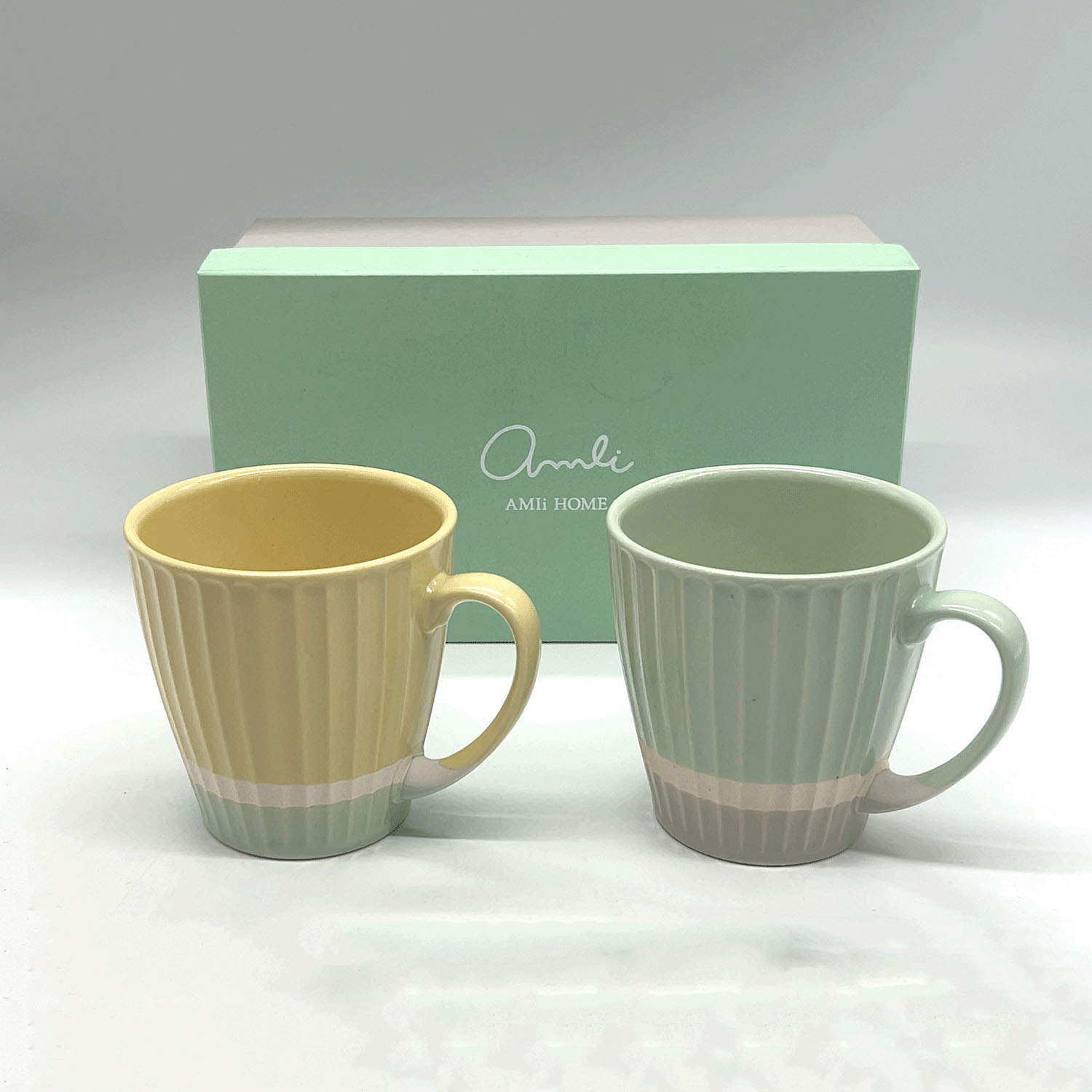 【7月31日までエトワール海渡先行販売5％引】ジェラート 軽量ペアマグYE＆GR