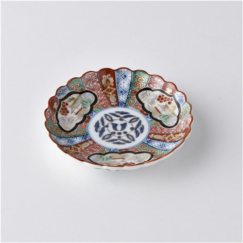 【予約可能品】三方割元禄地紋 小皿
