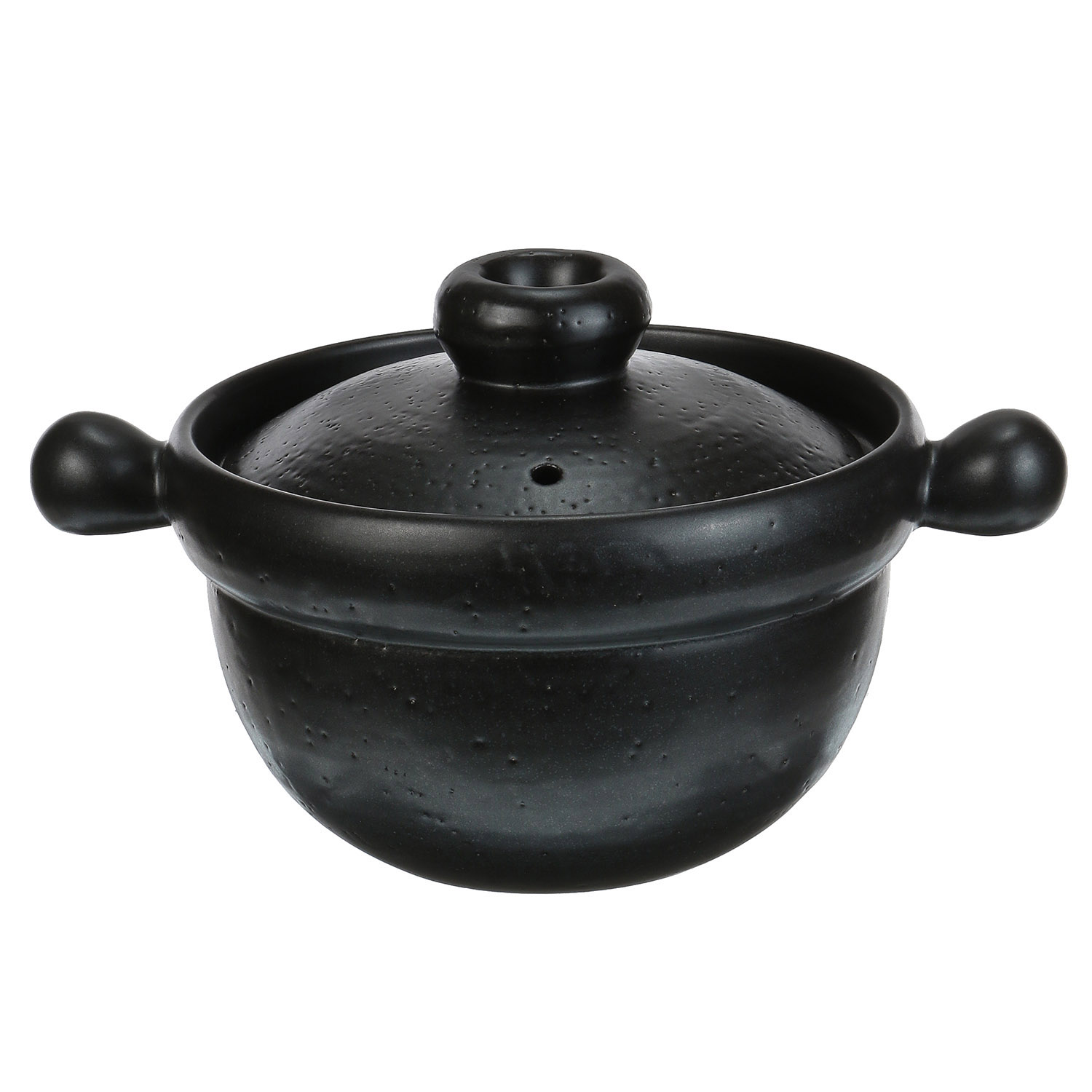 丸ご飯土鍋2．5合黒