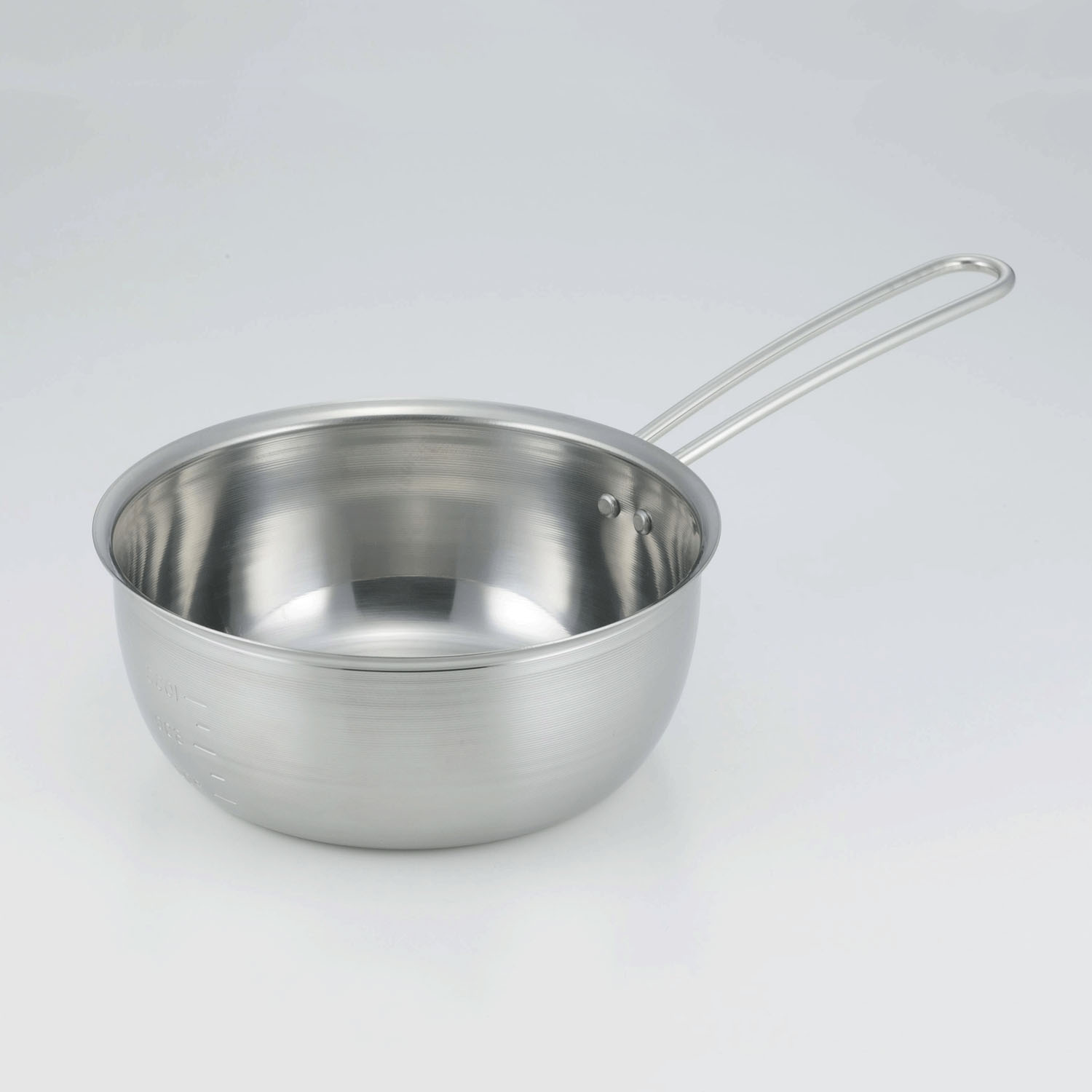 燕三条製 食洗機で洗えて注ぎやすいゆきひら鍋 18cm