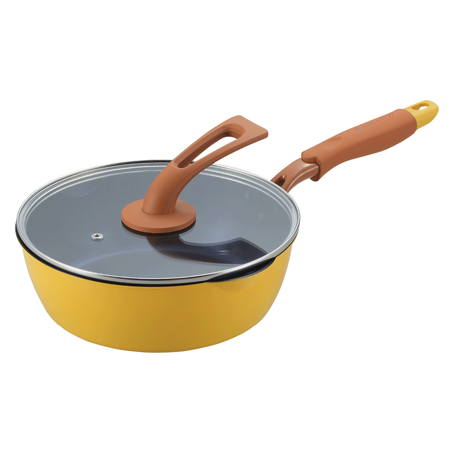 一条もんこのカレーパン ガラス蓋付き24cm