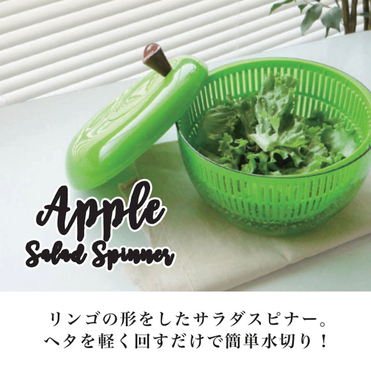 アップルサラダスピナー グリーン