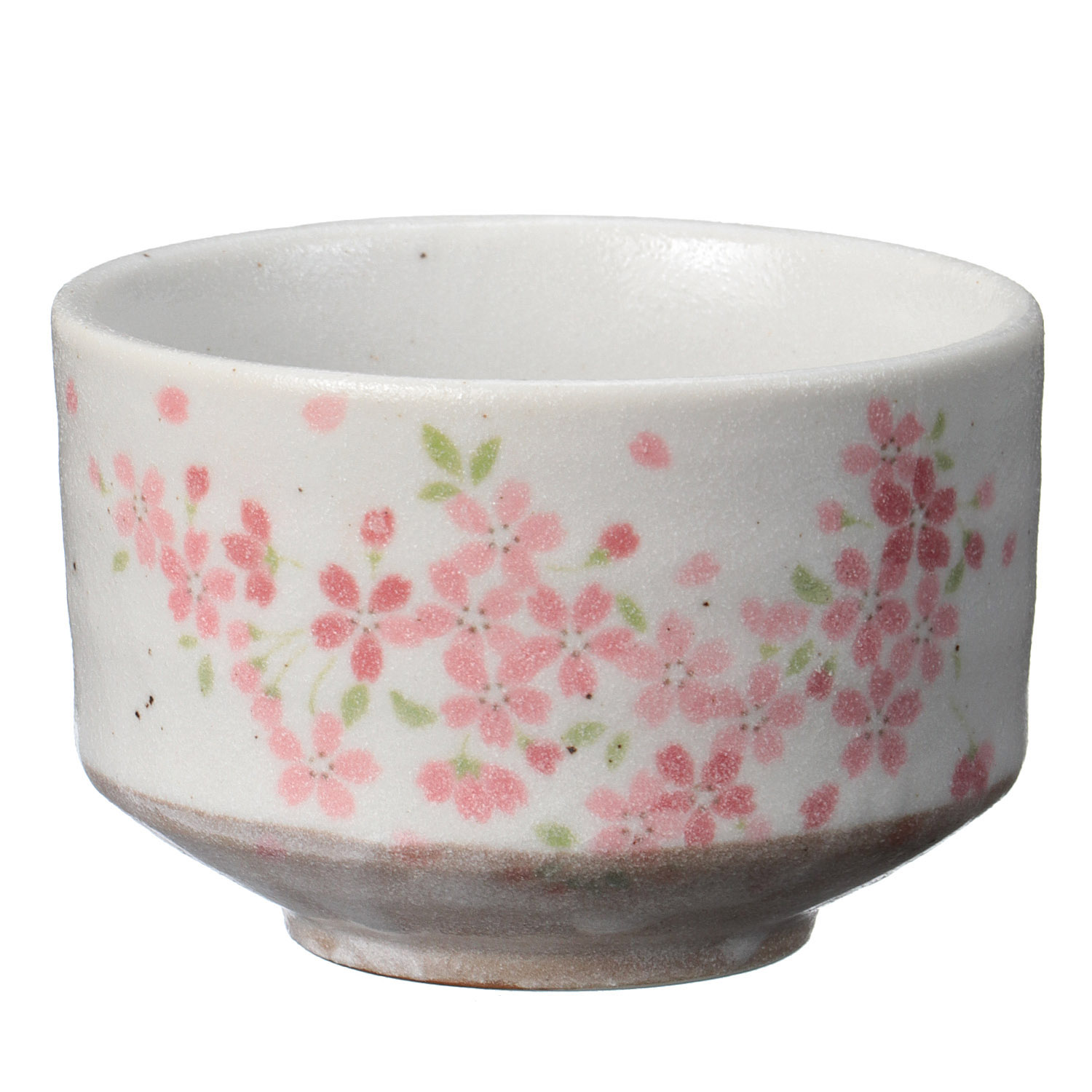 抹茶碗 桜しずく桃