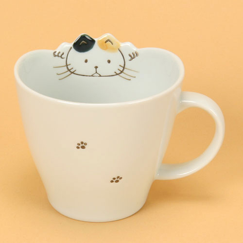 ウェーブ ねこ マグ