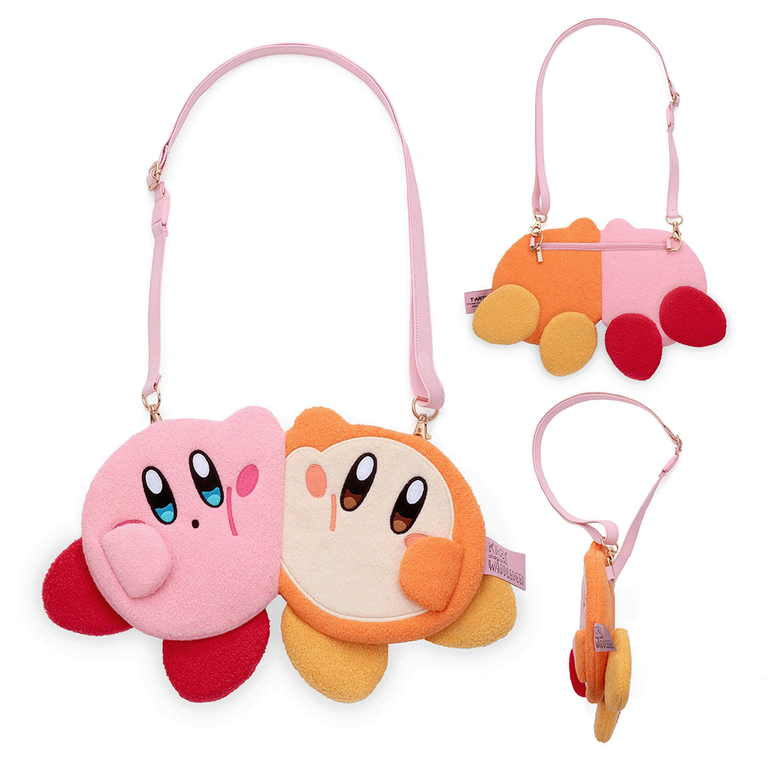 星のカービィ カービィ play with ワドルディ おでかけぬいぐるみポシェット
