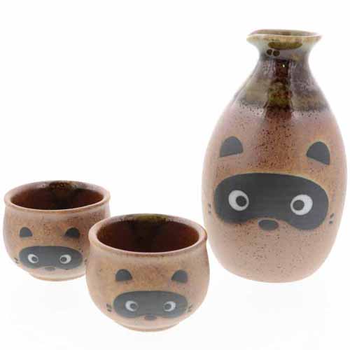 たぬき 酒器セット