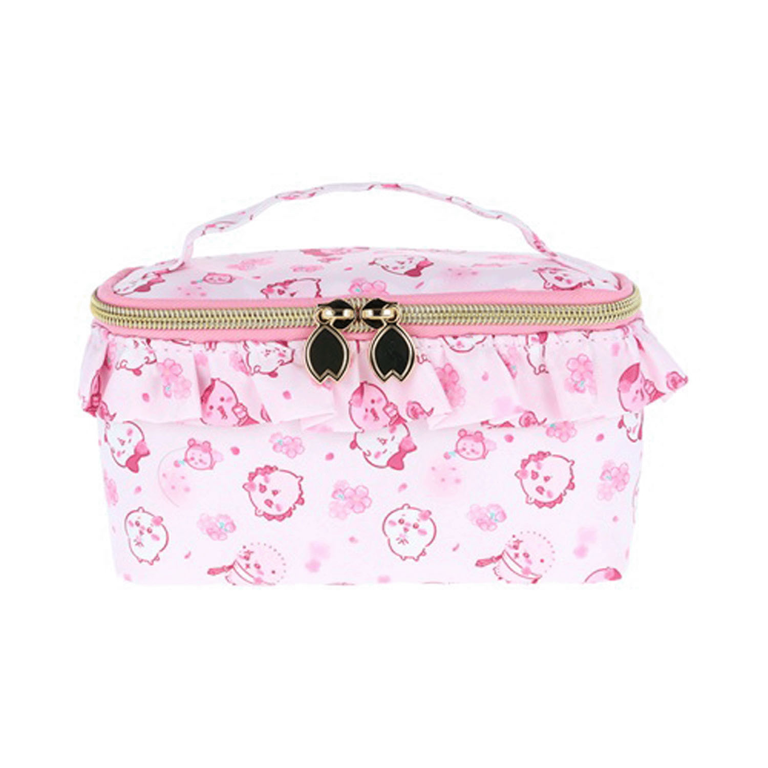 ちいかわ フリルバニティポーチ Sakura Pink サクラ