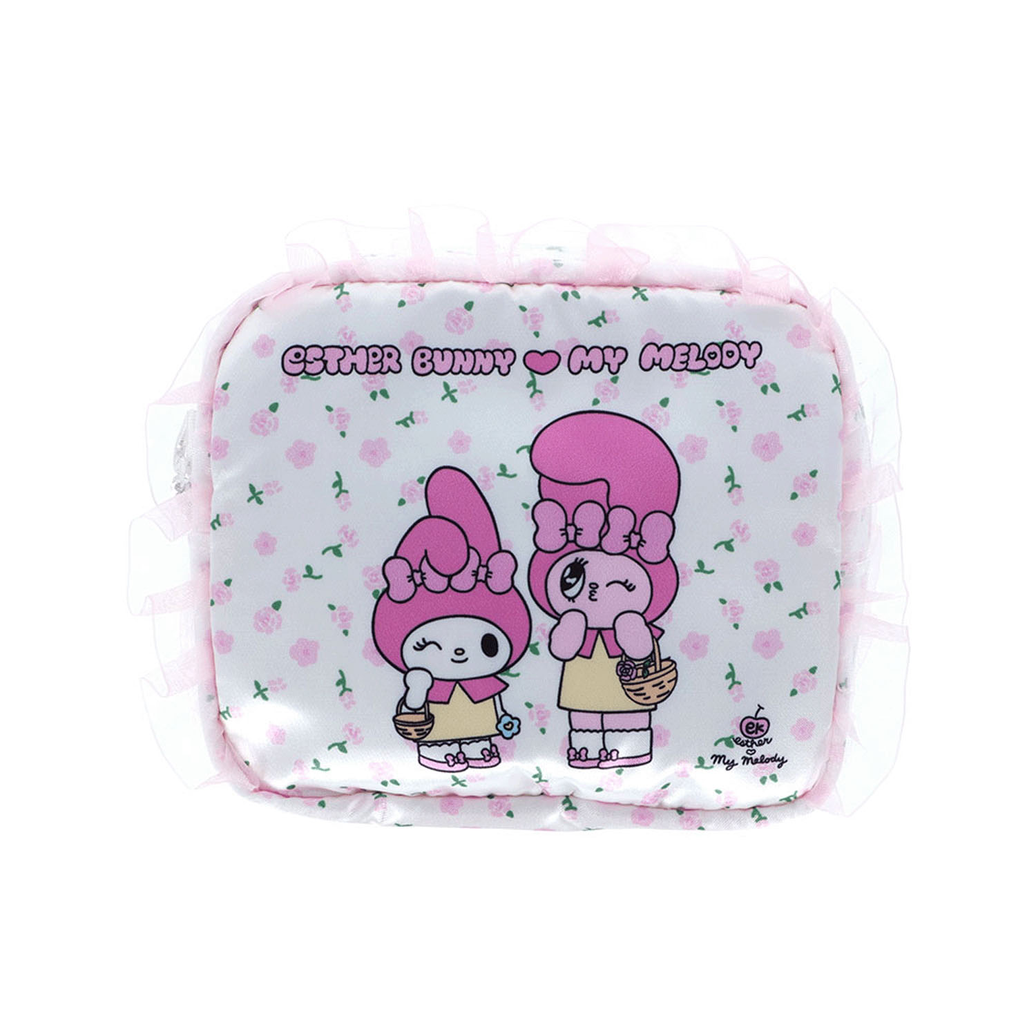 フリルポーチ エスターバニー×サンリオ マイメロディ W