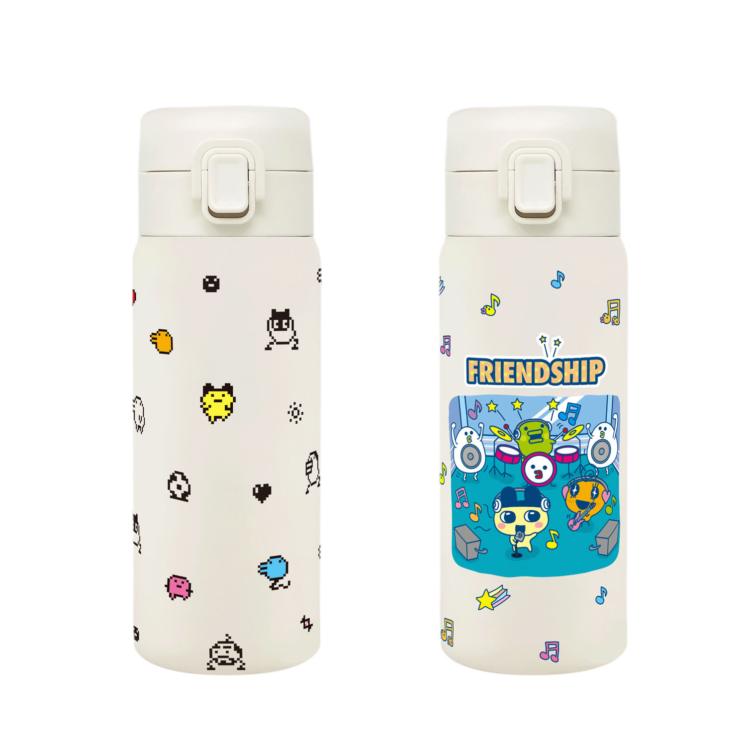 たまごっち ステンレスワンプッシュボトル 350ml